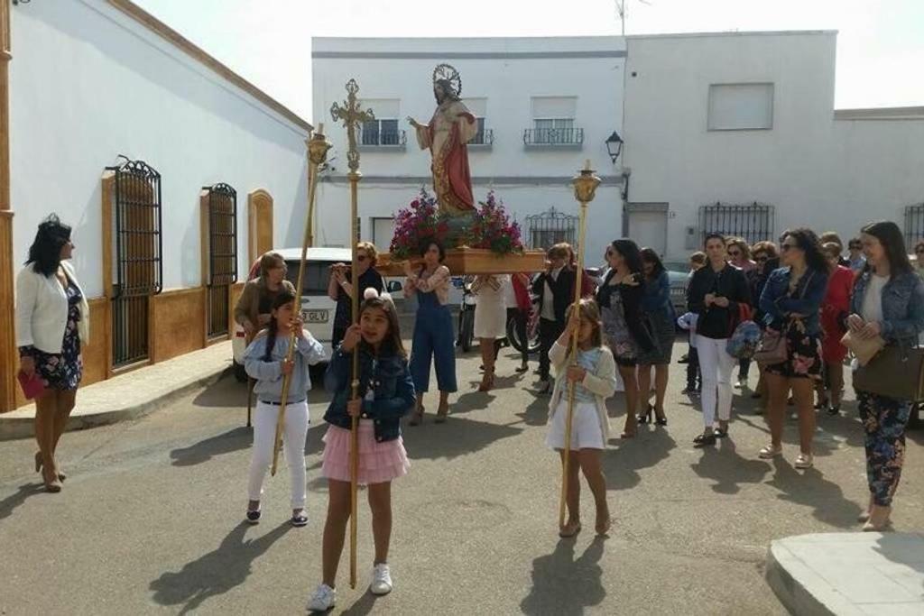 Cortijo Los Garridos - 8 Huespedes Fernan Perez Exteriér fotografie